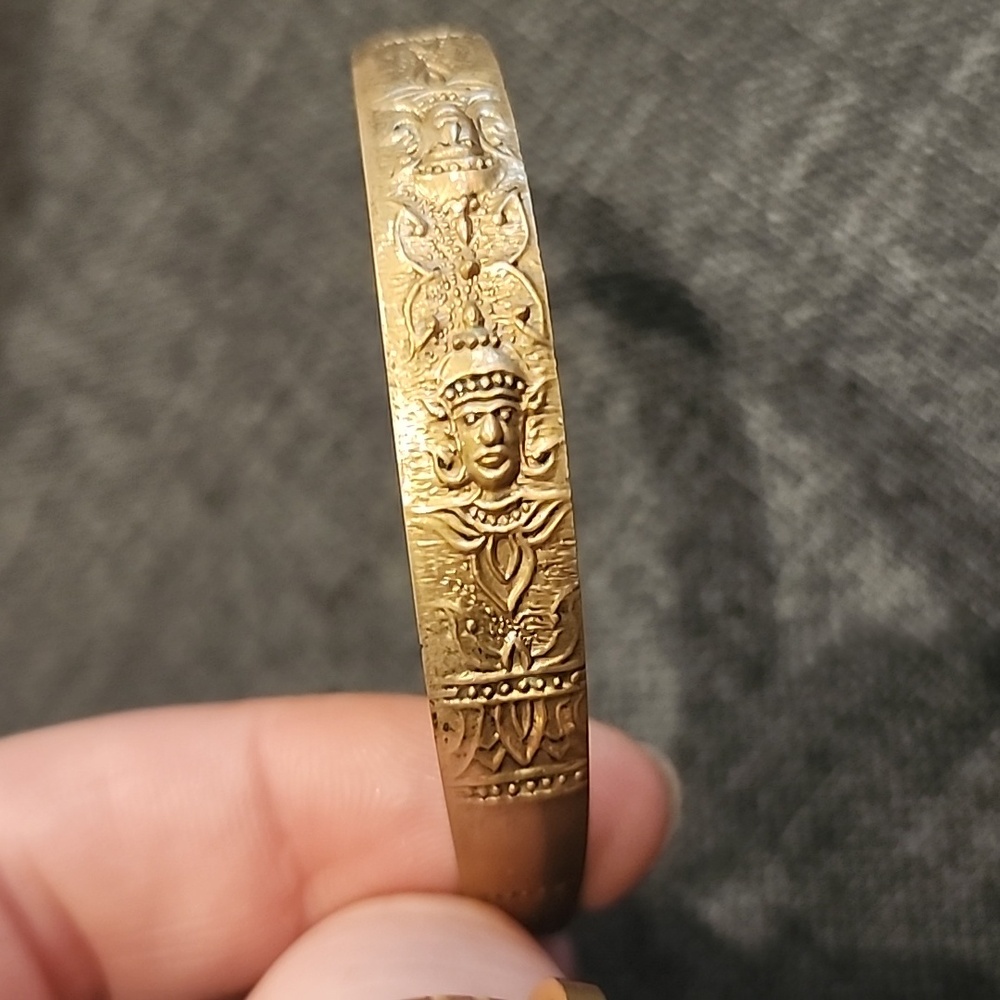 Vintage Copper Cuff Bracelet
